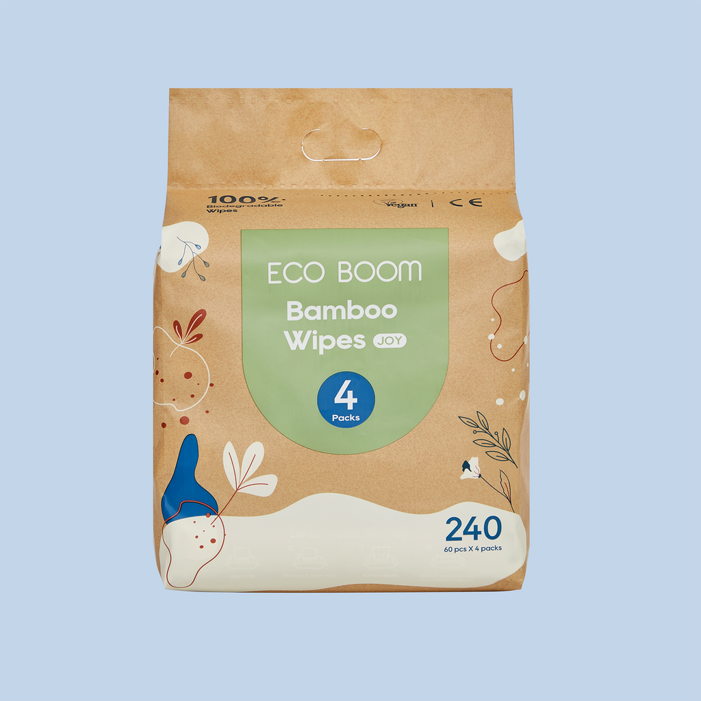Drėgnos servetėlės - 100% Bambuko pluoštas